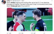 Xhaka cười cợt sau trận, NHM Arsenal cay cú 'đuổi thẳng cổ'