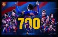 Messi và hành trình chinh phục cột mốc 700 trận ở Barcelona