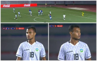 SỐC! Cầu thủ Timor Leste phản lưới và thái độ 'tôi là ai, đây là đâu'?