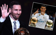 Messi: 'Tôi đau đớn khi Ronaldo nhận QBV thứ 5'