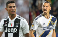 Chưa trở lại Serie A, Ibrahimovic đã “kiếm chuyện” với Ronaldo