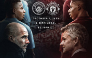 Đội hình kết hợp derby Manchester: Hỏa thủ băng công