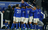 Leicester chiếm 3/5 gương mặt được Whoscored đánh giá cao nhất
