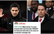 'Casting' lần cuối với sếp lớn, Arteta tái hợp Arsenal