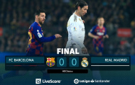 10 thống kê El Clasico: 17 năm, 2 kỷ lục cho Real và mưa thẻ càn quét