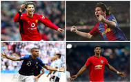 10 'siêu máy săn bàn' ở tuổi 21: Messi = Ronaldo+15, Mbappe chỉ xếp thứ 3