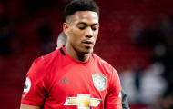 Con số cho thấy Martial gặp rắc rối ở vị trí tiền đạo cắm