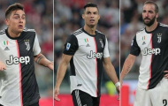 Đấu Lazio, Sarri để ngỏ khả năng sử dụng “tam tấu” Ronaldo, Higuain, Dybala
