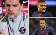 HLV Tuchel không ngớt lời khen ngợi cặp 'song sát' Neymar - Mbappe