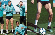 10 danh thủ sở hữu bắp chân 'cực dị': CR7 và 'mục tiêu' của Man Utd