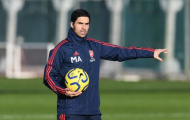Biểu diễn kĩ thuật, dàn sao Arsenal bị Arteta 'sấy' không thương tiếc