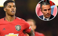 Van Persie gặp mặt nói 1 lời, Rashford lập tức phản bác