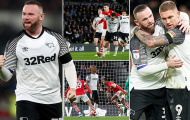 Đẳng cấp có thừa, Rooney tỏa sáng ngay trận ra mắt Derby County