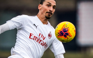 Zlatan ghi bàn ngay trận đầu trở lại khoác áo Milan