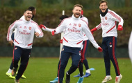 Dư âm từ trận thắng M.U hiện hữu trên sân tập Arsenal