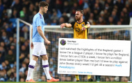 CHOÁNG! Kẻ phá lưới Man City tuyên bố: 'Tôi sẽ ghi 50 bàn/mùa nếu đấu cậu ta hàng tuần'