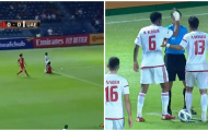 Mặc cầu thủ UAE phàn nàn, đó là quyết định chính xác từ VAR