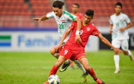 Để thủng lưới phút bù giờ, U23 Bahrain đánh mất cơ hội tạo địa chấn trước Iraq