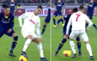 Xoay compa siêu đẳng, Ronaldo biến Smalling thành trò hề