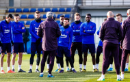 Thái độ của Messi cùng đồng đội trong buổi tập đầu tiên với thầy mới