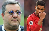 Nếu Rashford nghỉ dài hạn, chuyện không lạ với Raiola