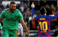 La Liga và đội hình bá đạo nhất lượt đi: Hai họng pháo Benzema - Suarez