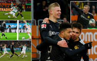 'Bí thuật' giúp Dortmund ngược dòng: 5 'khẩu thần công' + 'sát thủ máu lạnh' Haaland