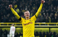 Haaland tiếp tục khiến Bundesliga rung chuyển, tạo nên thành tích 'vô tiền khoáng hậu'