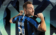Vượt Ronaldo, Eriksen trở thành cầu thủ giá trị nhất Serie A