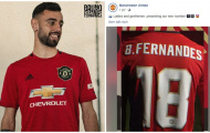 CHÍNH THỨC: Man Utd thửa số áo hoàn hảo cho Bruno Fernandes