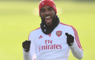 Đón 'đối tác' ăn ý trở lại, Lacazette phấn khích nhất đội