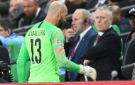 Caballero nói gì khi được thay Kepa bắt chính trận gặp Leicester?