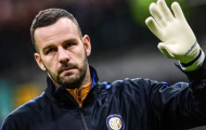Thủ thành Inter có thể chơi trận derby Milan với ngón tay bị gãy