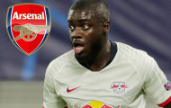 Tìm 'kẻ cứu rỗi hàng thủ', Arsenal bị Leipzig hét giá 82 triệu bảng