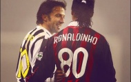 Ronaldinho lập cú đúp vào lưới Juventus