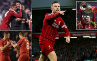 Jordan Henderson - 'Cầu thủ xuất sắc nhất năm', tại sao không?