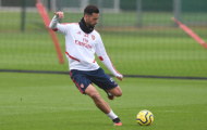 Sở trường phòng ngự, tân binh của Arsenal vẫn thực hiện khá tốt điều này