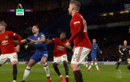 Premier League lý giải tình huống Fred đẩy Azpilicueta và Azpilicueta đẩy Williams