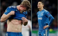 De Ligt đổ máu, Ronaldo tịt ngòi, Juventus thất thủ trên đất Pháp