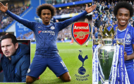 Willian sẽ tái hợp với Mourinho hay gia nhập Arsenal?