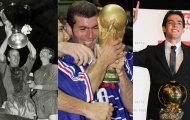 8 cầu thủ từng giành cả World Cup, Champions League và Quả bóng vàng