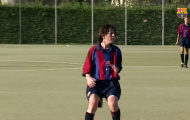Iniesta, Messi, Xavi, Pique và Thiago tại La Masia