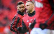 Luke Shaw công nhận 1 điều về Bruno Fernandes trong hàng ngũ Man Utd