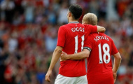 Đội hình chiến hữu vàng son của Ryan Giggs: Bất ngờ Arsenal, không Ronaldo, Vidic