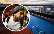 Ronaldinho hưởng cuộc sống xa hoa sau khi rời nhà tù