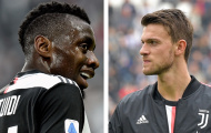 CHÍNH THỨC: Juventus báo tin vui về Rugani và Matuidi giữa đại dịch COVID-19