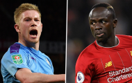 De Bruyne: 'Mane là cầu thủ xuất sắc nhất năm của EPL'