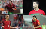 10 cầu thủ có số lần khoác áo ĐT Bồ Đào Nha nhiều nhất: Ronaldo, Nani ở đâu?
