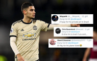 CĐV Man Utd: 'Thật tuyệt, tôi sẽ trả tiền vé máy bay cho cậu ấy về Brazil'
