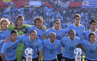10 sao Uruguay có số lần khoác áo ĐTQG nhiều nhất: Forlan, Suarez, Cavani ở đâu?